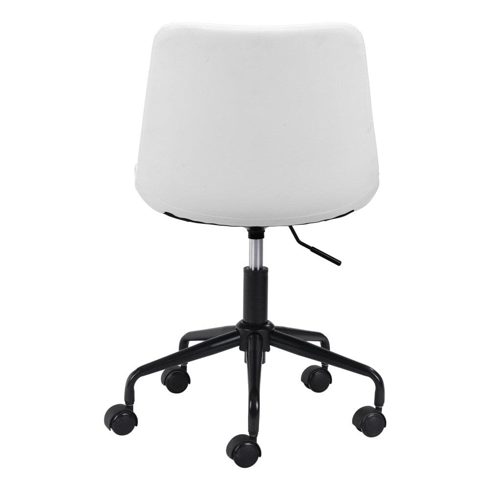 Zuo Modern - Byron Office Chair White - 101782 veiw 4