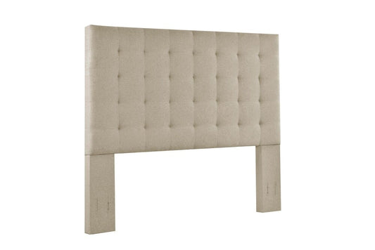 Fashion Bed Group - Vera Full Upholstered Platform Bed & Elise Full / Queen Headboard - Beige veiw 2