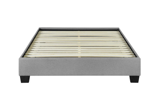 Fashion Bed Group - Vera Queen Upholstered Platform Bed - Gray - 500005 veiw 2
