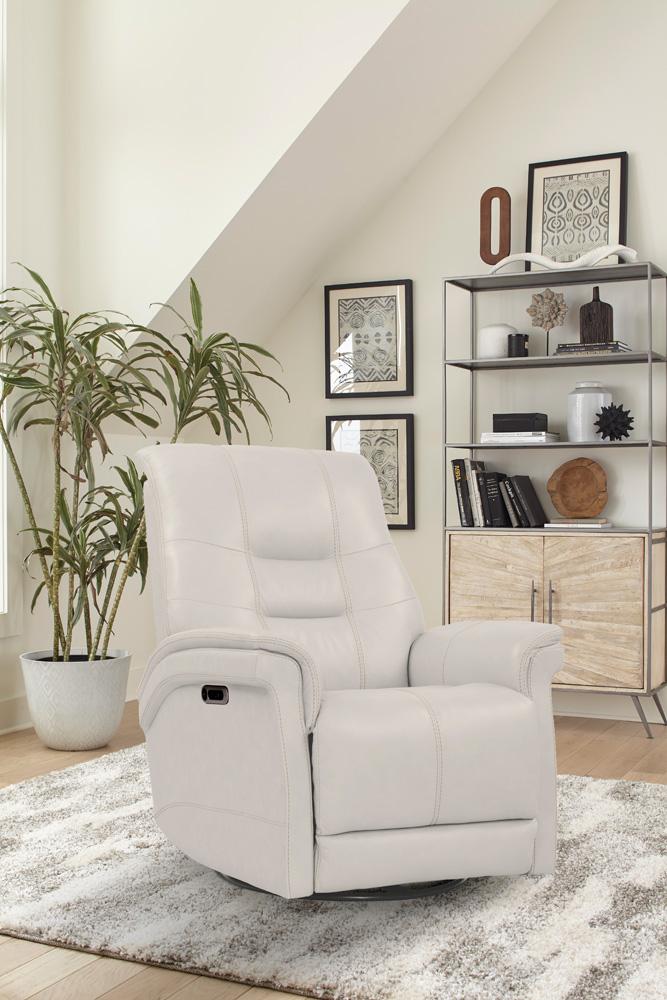 Parker Living - Carnegie - Verona Ivory - Powered By Freemotion Cordless Power Swivel Glider Recliner (Set of 2) - MCAR#812GSPH-P25-2-VIV veiw 3
