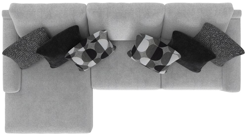 Jackson Furniture - Arlo 2-Piece Sectional with LSF Chaise in Artic/Domino - 404573170358265158_404575170358265158 veiw 11