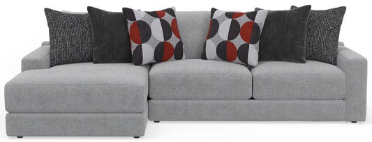 Jackson Furniture - Arlo 2-Piece Sectional with LSF Chaise in Oyster/Nutmeg - 404573170328265128_404575170328265128 veiw 2