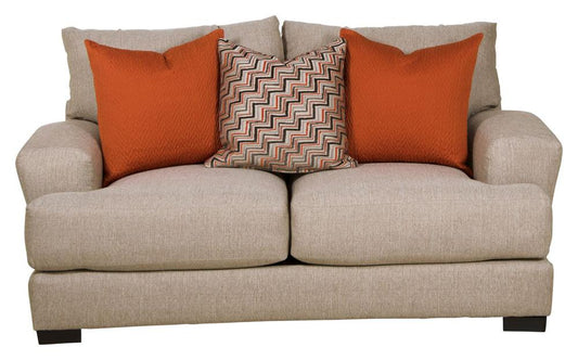 Jackson Furniture - Ava Loveseat in Cashew/Lava - 4498-02/1796-36/2870-24 veiw 2