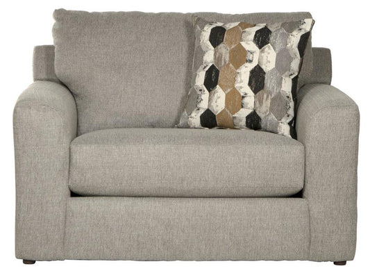 Jackson Furniture - Hooten Chair 1/2 in Nickel/Teak - 3288-01/1842-18/2078-48 veiw 2