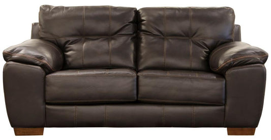 Jackson Furniture - Hudson Loveseat in Chocolate - 4396-02/1152-09/1252-09 veiw 2