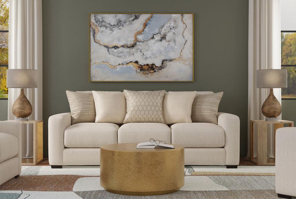 Jackson Furniture - Hyde Park Sofa in Porcelain/Dove - 2301-03/1625-36/2574-36 veiw 7