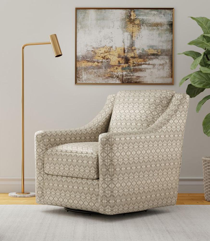 Jackson Furniture - Hyde Park Swivel Chair in Dove - 2301-21/2573-36 veiw 5