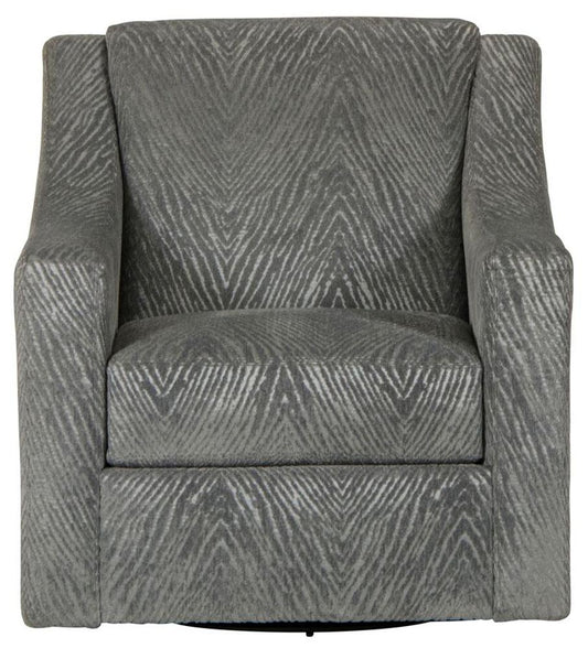 Jackson Furniture - Lamar Swivel Chair in Shark - 4098-21/2268-28 veiw 2