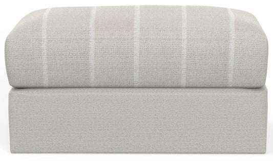 Jackson Furniture - Lindsey Ottoman in Cotton - 2288-10/1703-16 veiw 2