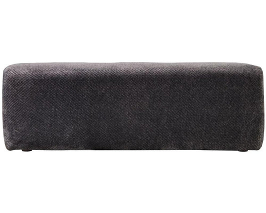 Jackson Furniture - Mammoth Cocktail Ottoman in Smoke - 4376-28/1806-58 veiw 2