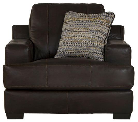 Jackson Furniture - Marco Top Grain Leather Chair in Chocolate - 4507-01/1273-89/3073-89 veiw 2