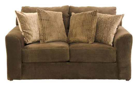 Jackson Furniture - Midwood Loveseat in Chocolate/Mocha - 3291-02/1806-49/2642-49 veiw 2