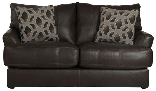 Jackson Furniture - Prato Top Grain Leather Loveseat in Chocolate - 2482-02/1273-89/3073-89 veiw 2