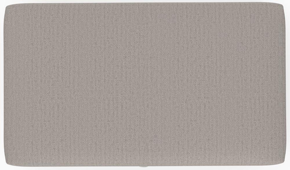 Jackson Furniture - Trevor Ottoman in Nickel - 2405-10/1949-18 veiw 4