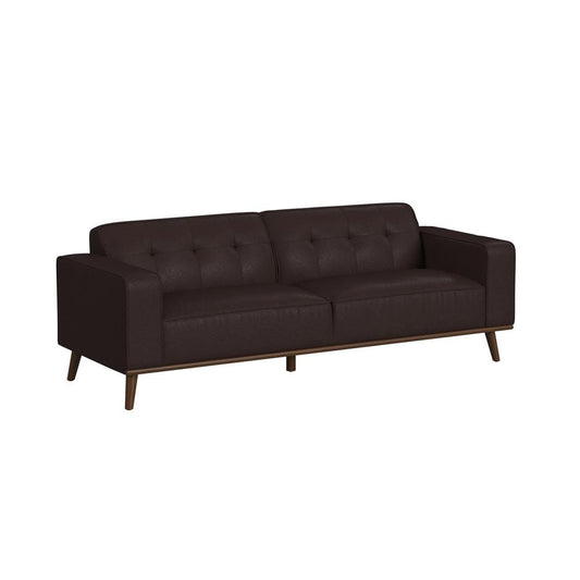 Picket House Furnishings - Fate 2PC Living Room Set in Pebble Brown-Sofa & Loveseat - U-15000-8200-SL-2PC veiw 2