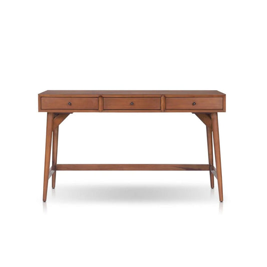 Alpine Furniture - Flynn Large Desk, Chestnut - 966-96 veiw 2