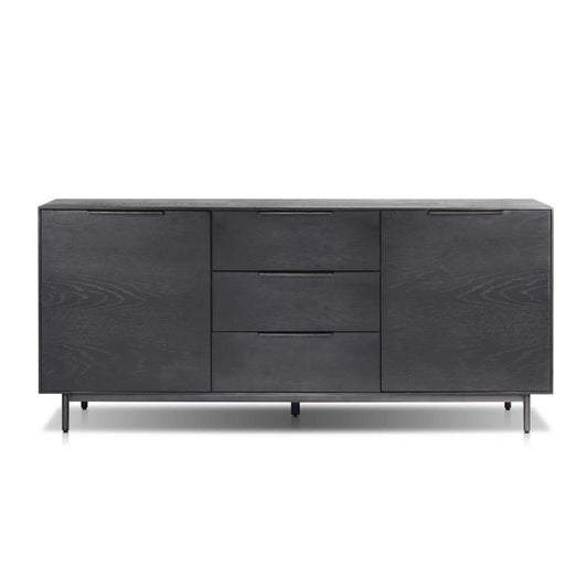 Origins by Alpine - Akira Sideboard, Black - 2400BLK-64 veiw 2