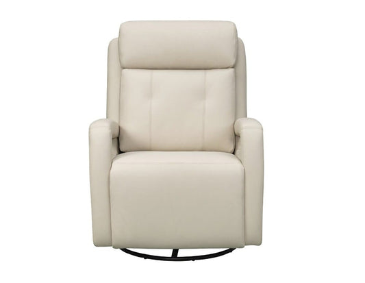 BarcaLounger - Gilbert Power Swivel Glider Recliner w/Power Head Rest & Power Lumbar in Troy Cream - 8PHL1483370182 veiw 2