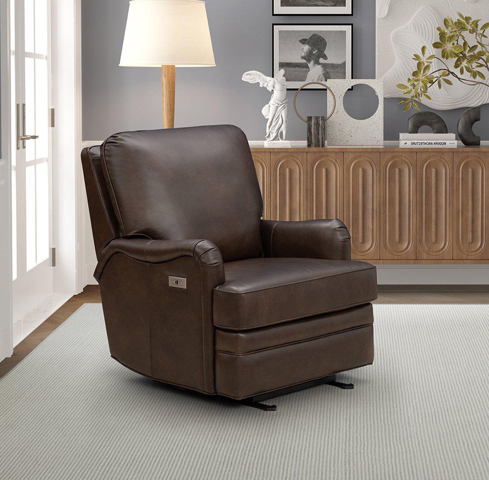 BarcaLounger - Scarlett Wall Hugger Power Recliner in Creede Fudge - 91456572087 veiw 6