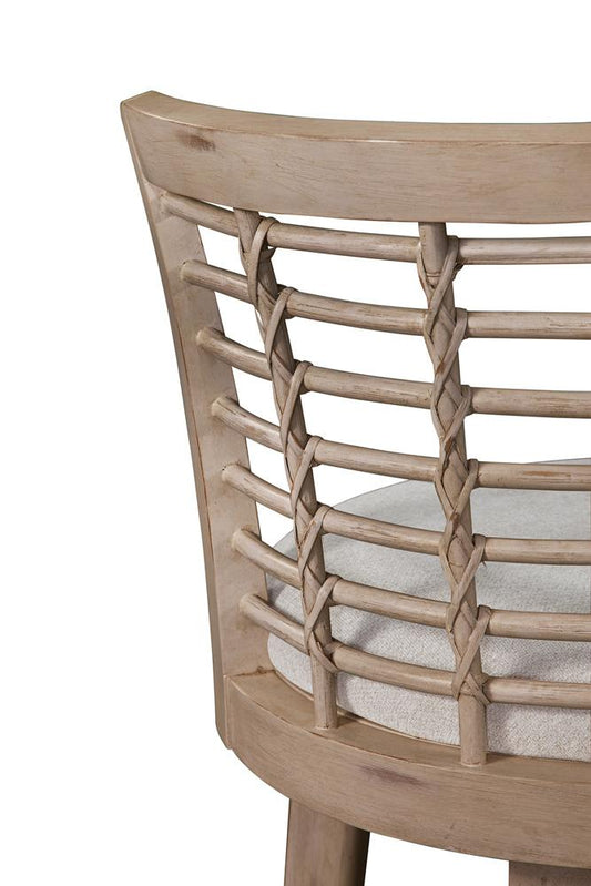 American Woodcrafters - Beach Comber Bar Height Swivel Stool - Brown - D-8500-348-30F veiw 2