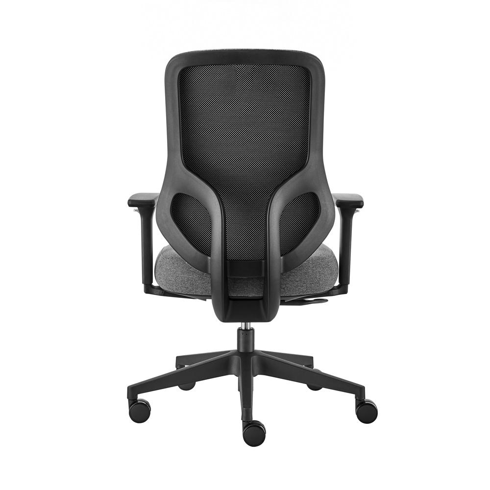 Euro Style - Jeppe Office Chair, Gray/Black - 10632-GRY veiw 5