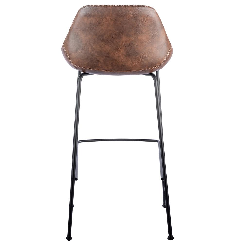 Euro Style - Corinna Bar Stool, Dark Brown/Matte Black - Set of 2 - 30506BRN veiw 6