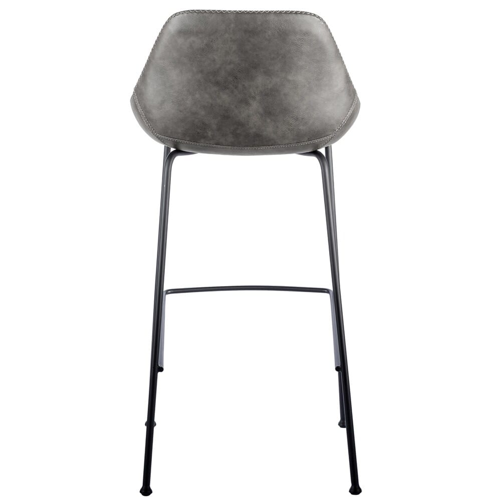 Euro Style - Corinna Bar Stool,Charcoal Gray/Matte Black - Set of 2 - 30506DKGRY veiw 6