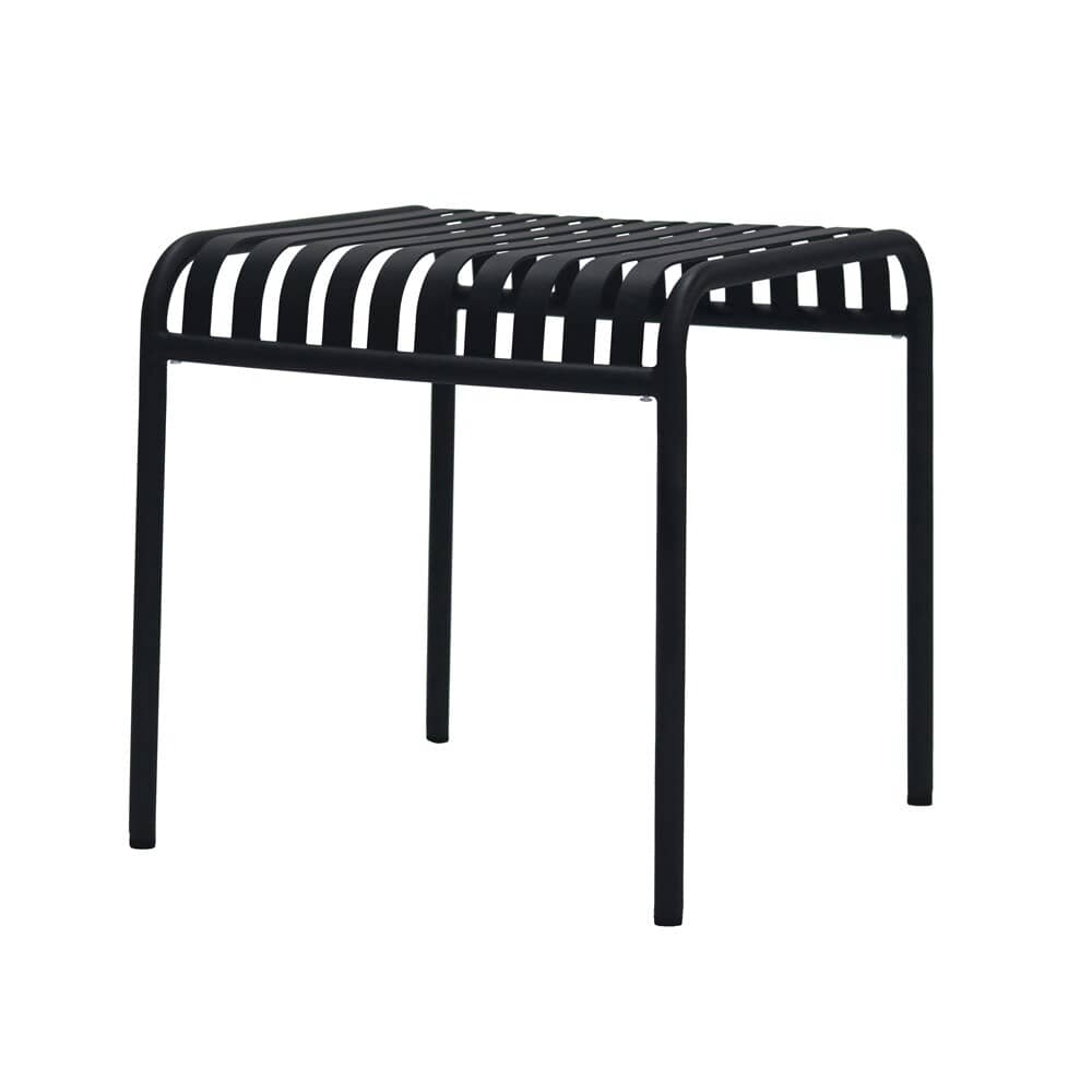 Euro Style - Enid 23inW Outdoor Side Table, Black - 90728-BLK veiw 6