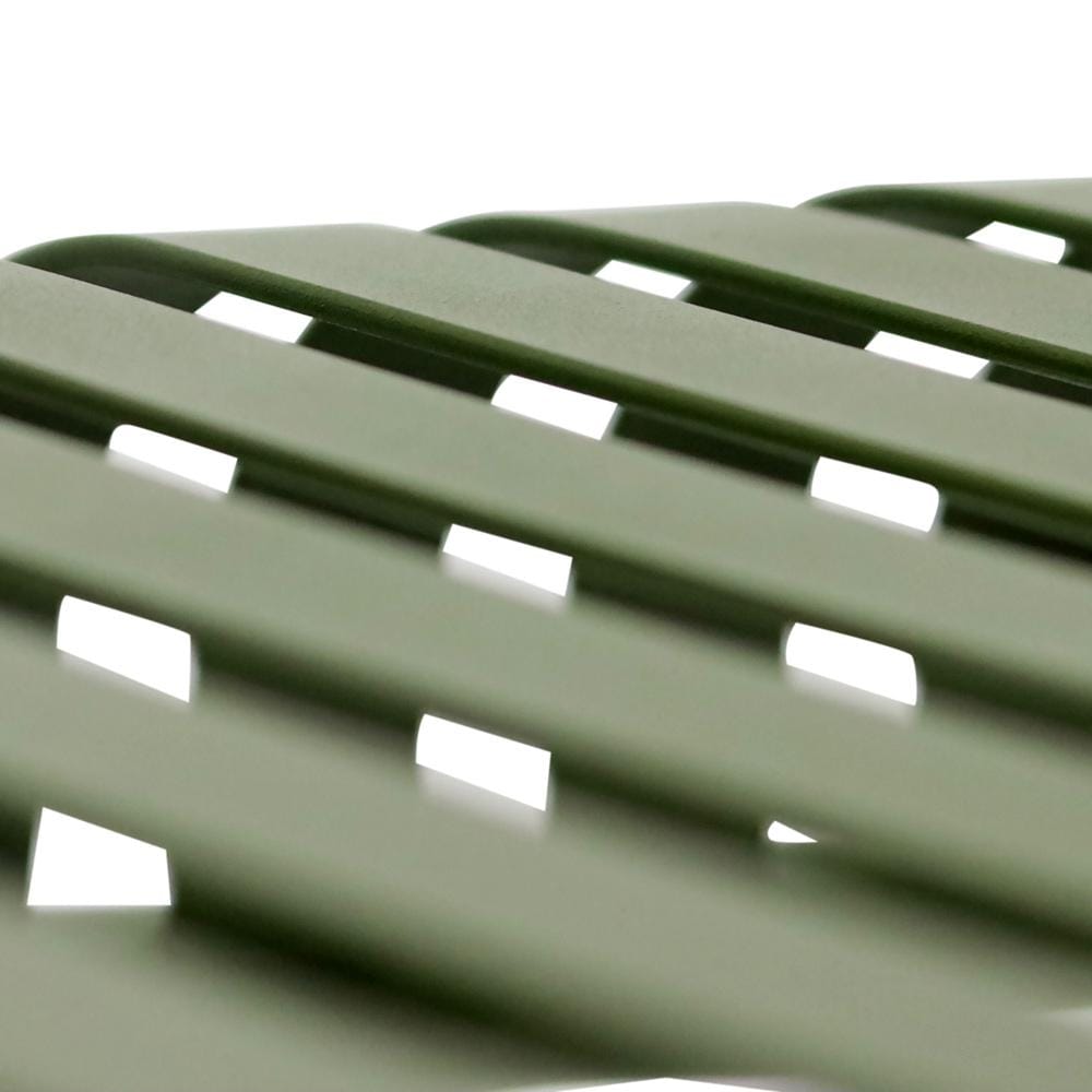 Euro Style - Enid 23inW Outdoor Side Table, Dark Green - 90728-DKGRN veiw 5