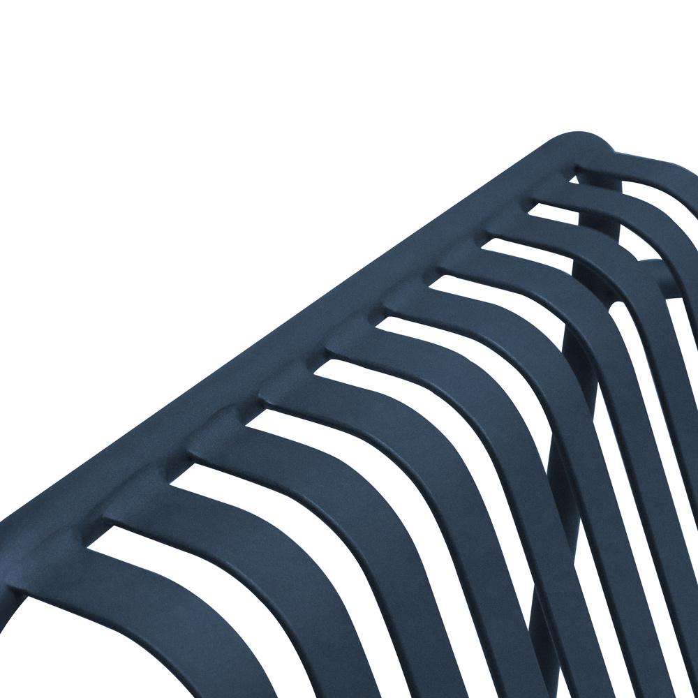 Euro Style - Enid Outdoor Lounge Chair, Dark Blue - 90736-DKBLU veiw 6