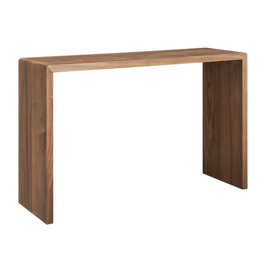 Euro Style - Nova 47inW Console Table, Walnut - 90976-WAL veiw 2
