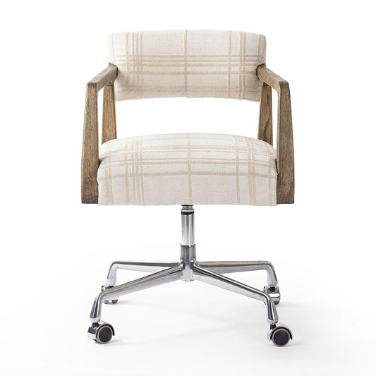 Four Hands - Abbott - Tyler Desk Chair - Sheffield Ivory - 105588-015 veiw 2