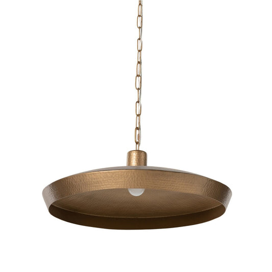 Four Hands - Camden - Eldon Pendant - Hammered Antique Brass - 224235-004 veiw 2