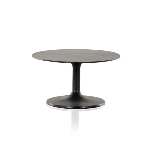 Four Hands - Marlow - Simone Oval Coffee Table - Raw Black - 227822-005 veiw 3