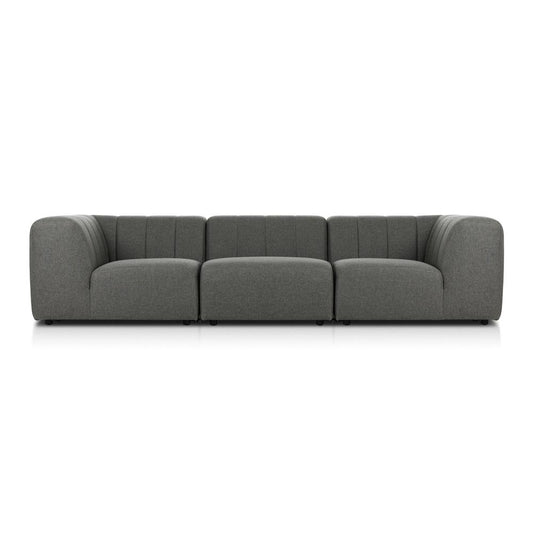Four Hands - Solano - Gwen Outdoor 3-Piece Sectional Sofa - Hayes Charcoal - 223215-005 veiw 2