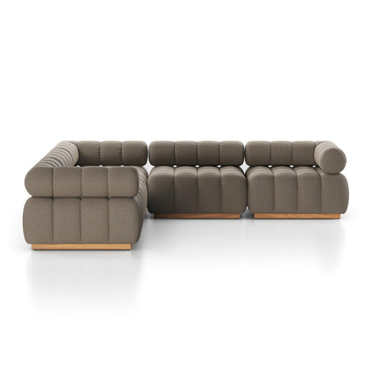 Four Hands - Solano - Roma Outdoor 5-Piece Sectional - Alessi Fawn - 230028-003 veiw 2