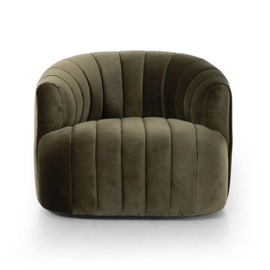Four Hands - Grayson - Elliana Swivel Chair - Surrey Olive - 235243-008 veiw 2
