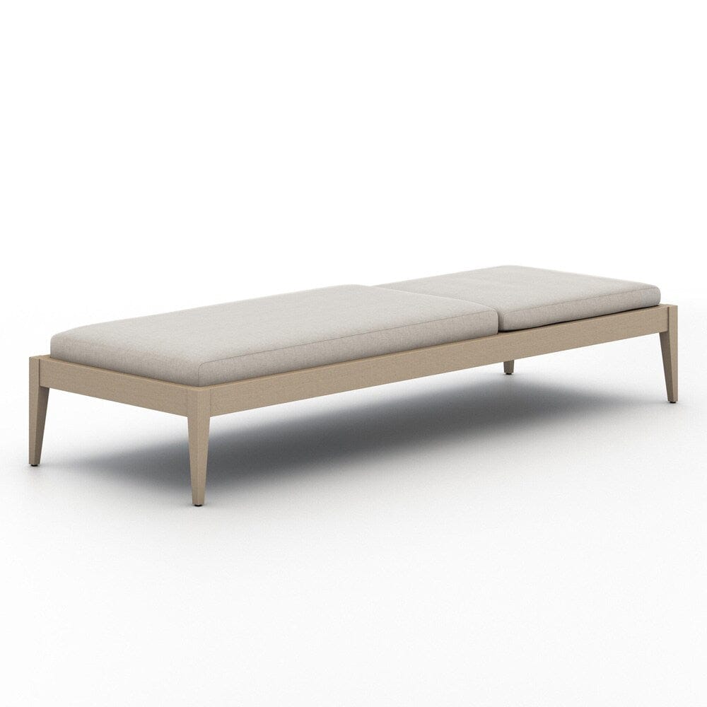 Four Hands - Solano - Sherwood Outdoor Chaise, Washed Brown - Venao Grey - 226912-001 veiw 5