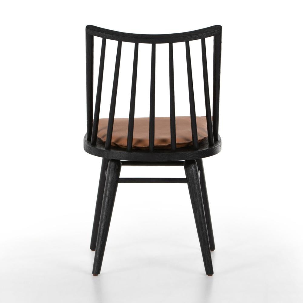 Four Hands - Wallis - Lewis Windsor Chair - Whiskey Saddle - 228386-017 veiw 5