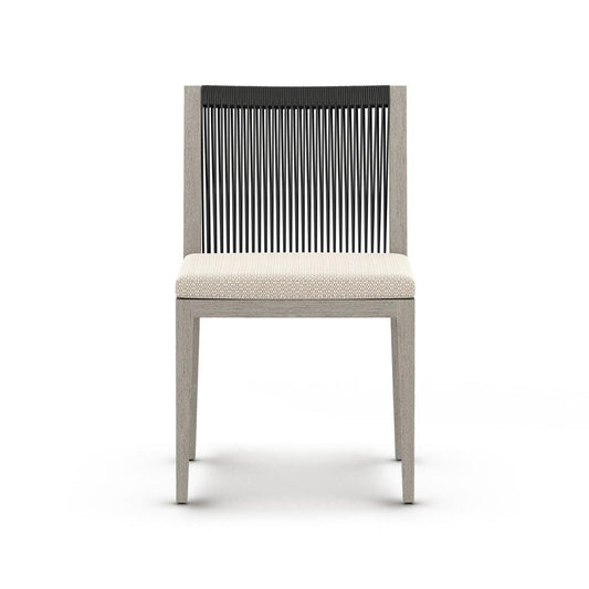 Four Hands - Solano - Sherwood Outdoor Dining Chair, Weathered Grey - Faye Sand - 223161-008 veiw 2