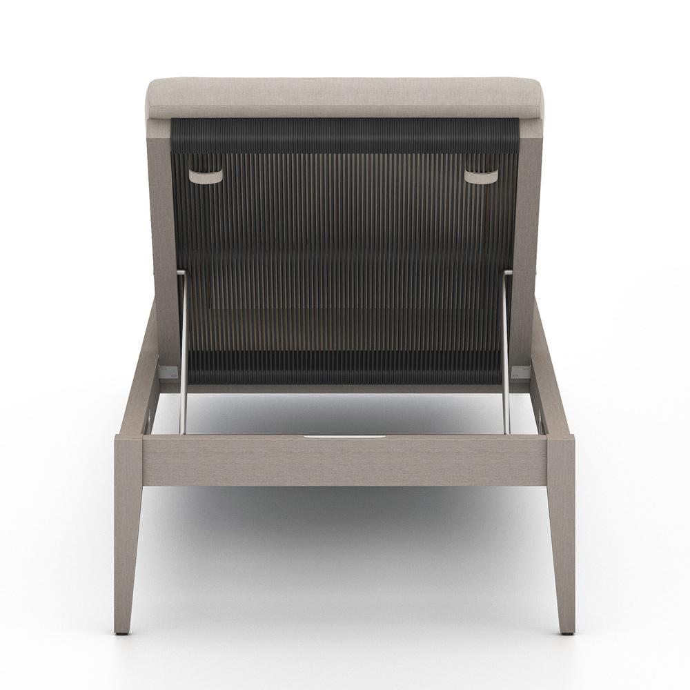 Four Hands - Solano - Sherwood Outdoor Chaise, Weathered Grey - Venao Grey - 226912-002 veiw 5