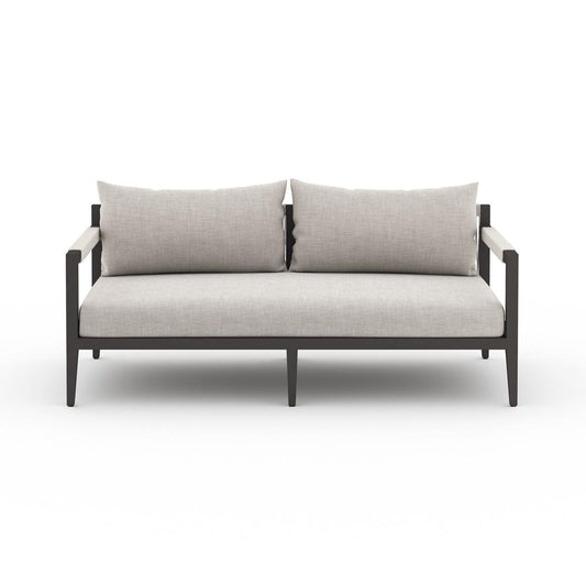 Four Hands - Solano - Sherwood Outdoor Sofa, Bronze - Venao Grey - 223329-005 veiw 2
