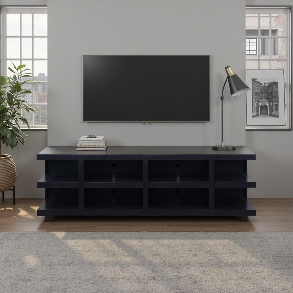 Legends Furniture - Laurel Canyon 85 inch TV Stand for TVs up to 95 inches in Clove - LC1211.CLV veiw 6