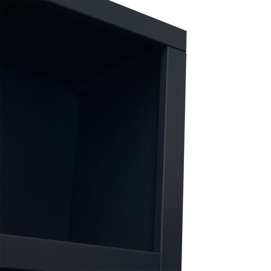 Legends Furniture - Nora Modular 60 inch High Bookshelf in Black and Whiskey - NO6860.SWK veiw 2