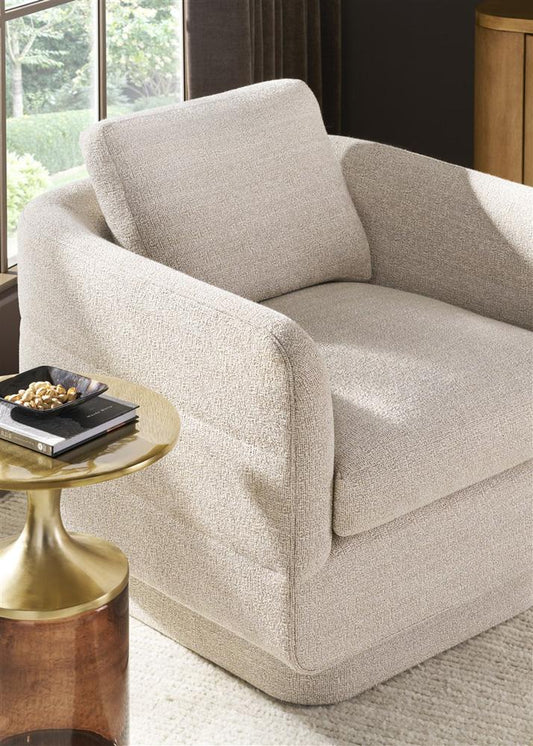 Vanguard Furniture - Aiden Spot Table - Sienna - P522E veiw 2