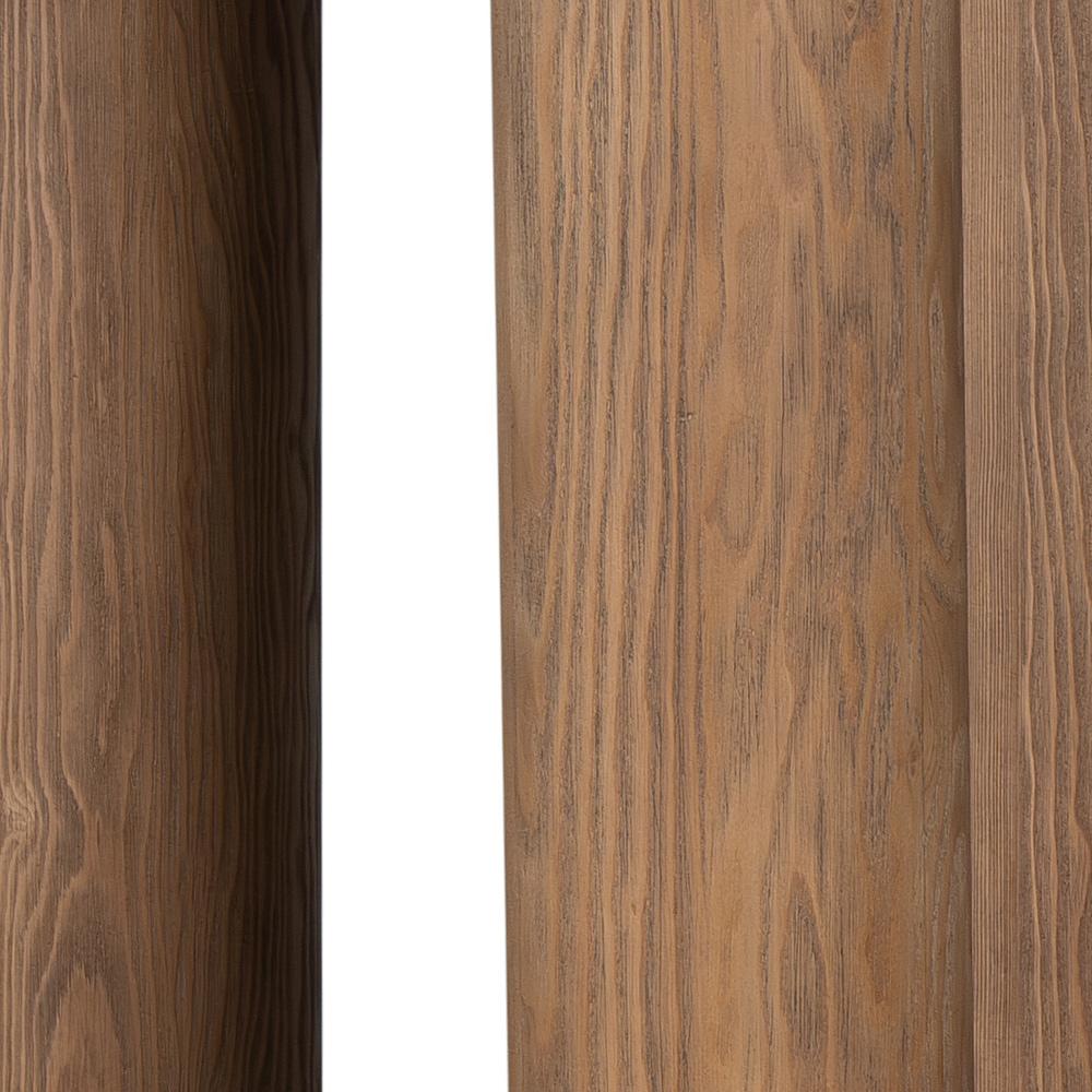 Salted Oak - Presidio Oak Veneer Contempory 96in Dining Table - STO1307-96-WMO veiw 5