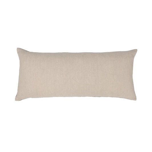 Villa by Classic Home - Beryl 16x36 Linen Blend Fabric Throw Pillow - Coco Brown - V310023 veiw 2