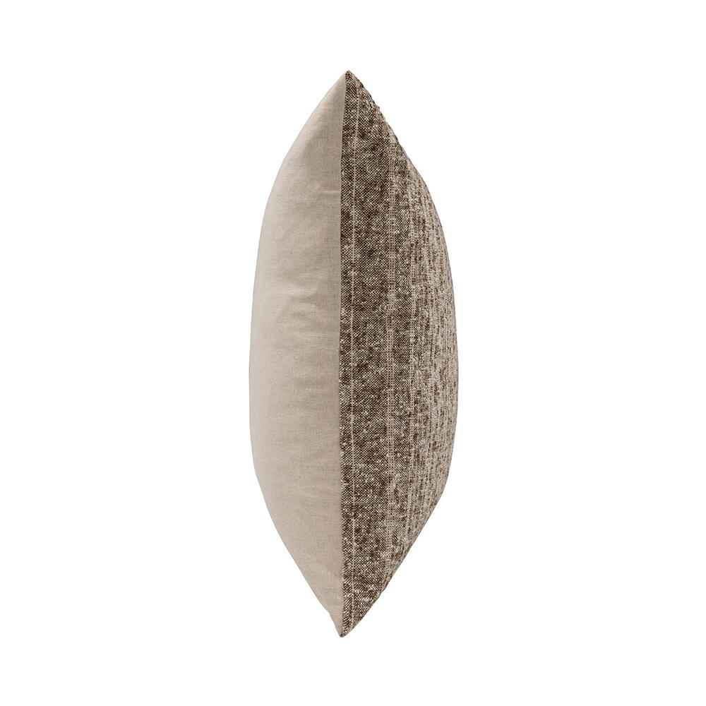 Villa by Classic Home - Beryl 22x22 Linen Blend Fabric Throw Pillow - Coco Brown - V310024 veiw 3