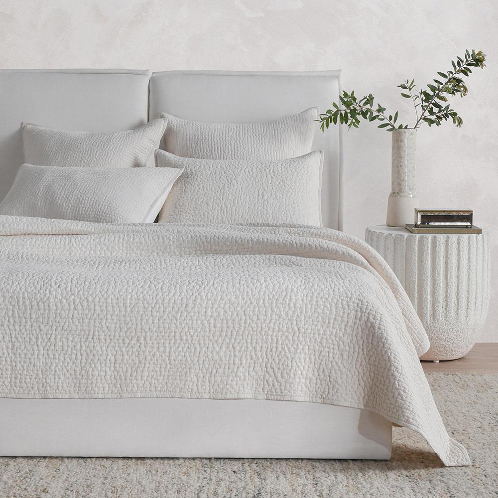 Villa by Classic Home - Danica 100% Cotton Bone Standard Sham - Ivory - V260004 veiw 6