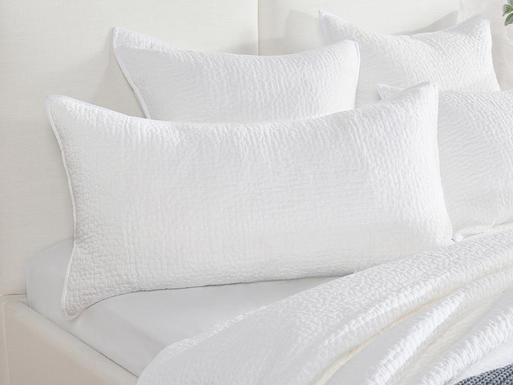 Villa by Classic Home - Danica 100% Cotton White King Sham - White - V190119 veiw 5